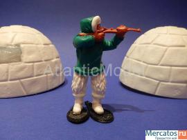 Солдатики 1/32 Timpo Эскимосы Седьмой Оригинал 9